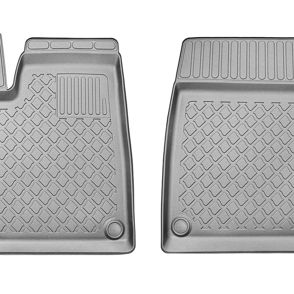 Hótálca gumiszőnyegek Tesla Model X Facelift, gyártmány 01.2021 - jelen, suv karosszéria 5/6/7 üléses, első autószőnyegek | 653875