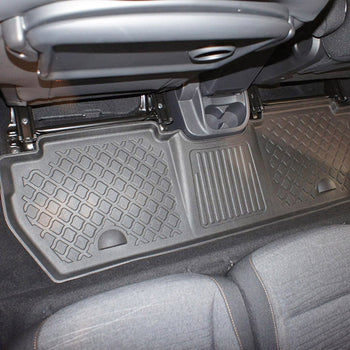 Hótálca gumiszőnyegek Citroen Berlingo II, gyártmány 2008 - 08.2018, van karosszéria 5-7 üléses, 3. üléssor nélkül | 602920