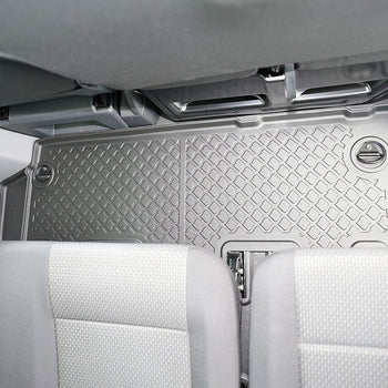 Hótálca gumiszőnyegek Volkswagen T6 .1 Caravelle, gyártmány 2019 - jelen, van karosszéria hosszú tengelytáv, 2. üléssorhoz | 683105