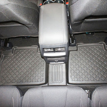 Hótálca gumiszőnyegek Ford S-Max II, gyártmány 09.2015 - jelen, van karosszéria 5-7 üléses, 3. üléssor nélkül, facelift egyaránt | 603133