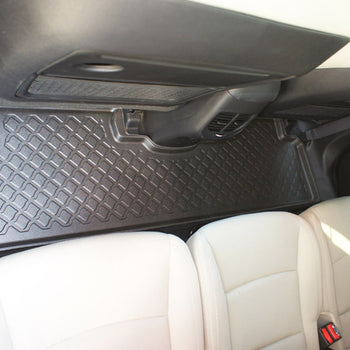 Hótálca gumiszőnyegek Kia Carens III, gyártmány 04.2013 - 08.2019, van karosszéria 5-7 üléses, 3. üléssor nélkül | 603187