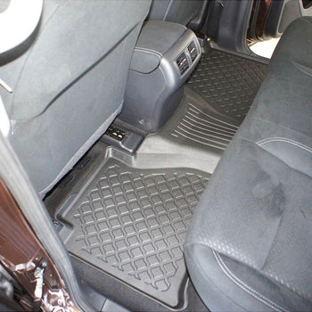 Hótálca gumiszőnyegek Nissan Navara, gyártmány 01.2016 - jelen, pickup karosszéria dupla kabin | 603274