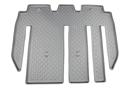 Hótálca gumiszőnyegek Tesla Model X Facelift, gyártmány 01.2021 - jelen, suv karosszéria 5-7 üléses, 2. sor és 3. sor | 683875