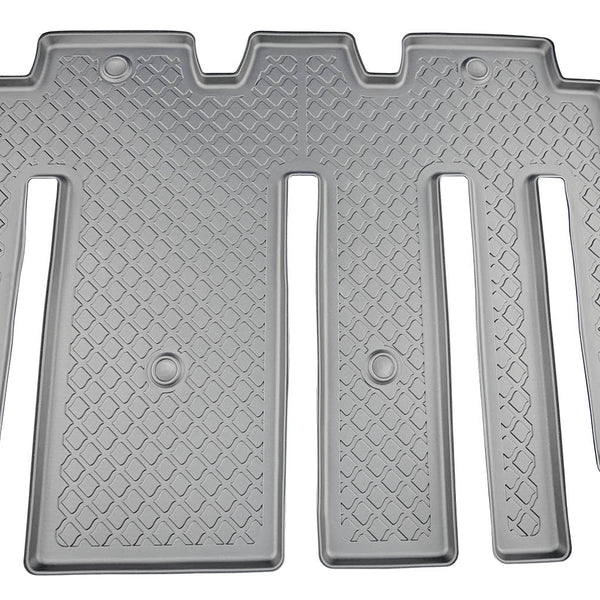 Hótálca gumiszőnyegek Tesla Model X Facelift, gyártmány 01.2021 - jelen, suv karosszéria 5-7 üléses, 2. sor és 3. sor | 683875