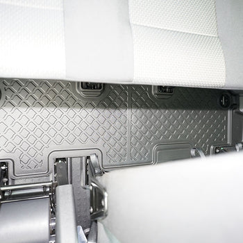 Hótálca gumiszőnyegek Volkswagen T6 .1 Transporter, gyártmány 2019 - jelen, van karosszéria rövid és hosszú tengelytáv, 3. üléssor | 693105