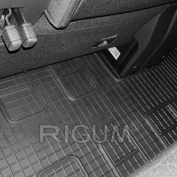 Gumiszőnyegek Toyota Proace Verso, gyártmány 01.2016 - jelen, van karosszéria 3. üléssor | 904420