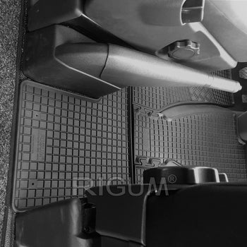 Gumiszőnyegek Volkswagen T6 .1 Transporter, gyártmány 2019 - jelen, van karosszéria 2-3 üléses | 905274