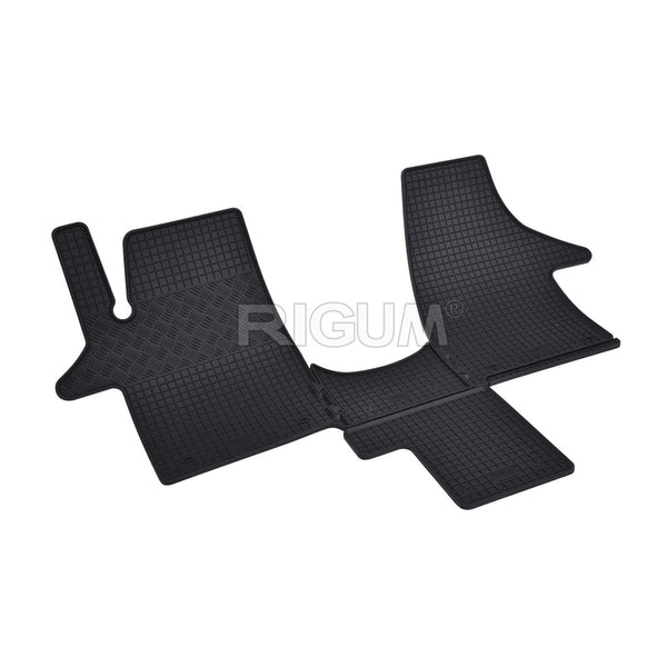 Gumiszőnyegek Volkswagen T5 Multivan, gyártmány 2003 - 05.2015, van karosszéria 2 üléses | 905755