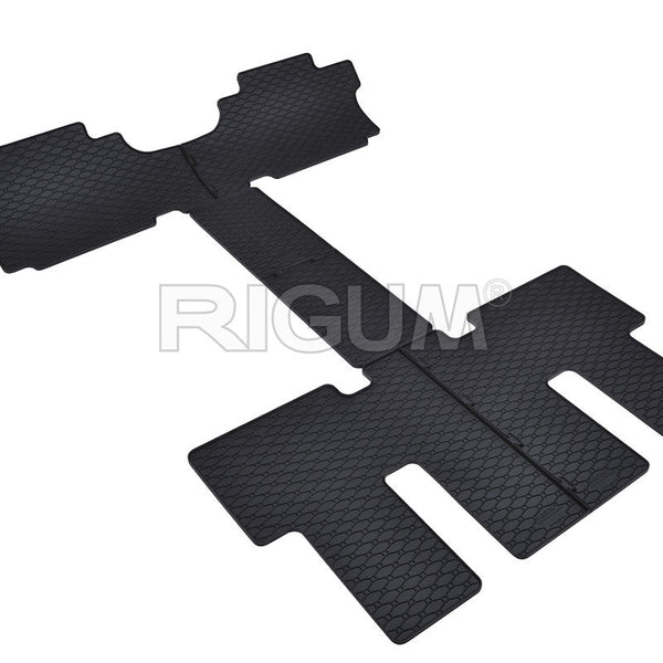 Gumiszőnyegek Hyundai Staria, gyártmány 2022 - jelen, van karosszéria 7 üléses, 2. és 3. sor | 905922