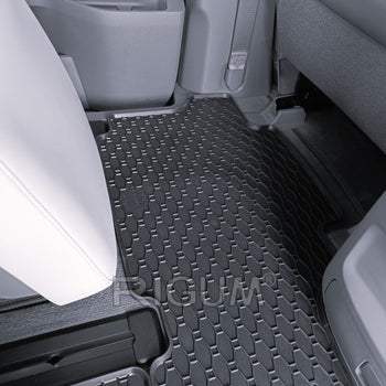 Gumiszőnyegek Hyundai Staria, gyártmány 2022 - jelen, van karosszéria 7 üléses, 2. és 3. sor | 905922