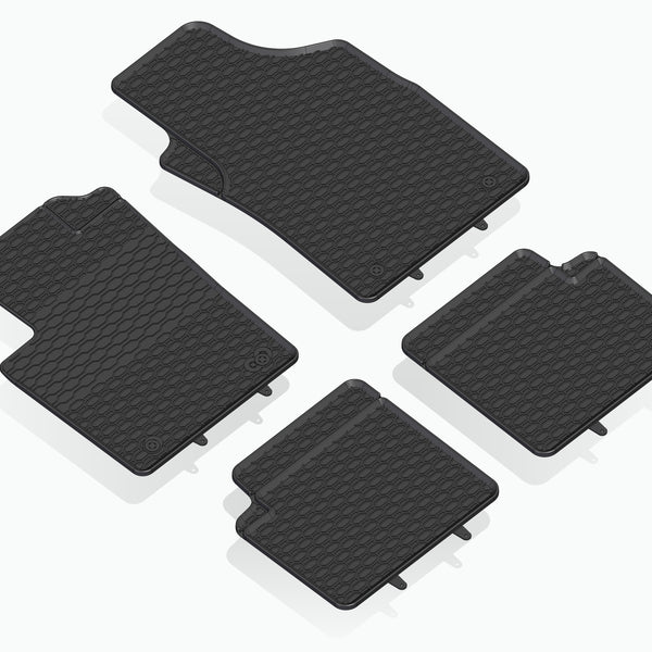 Gumiszőnyegek Fiat Panda II, gyártmány 09.2003 - 12.2012, ferdehátú karosszéria | 919