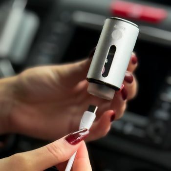 Szürke mini AMOS Diffúzor + 3 illat AJÁNDÉK