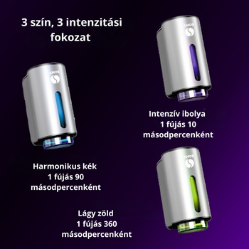 Szürke mini AMOS Illatosító + 3 illat AJÁNDÉK
