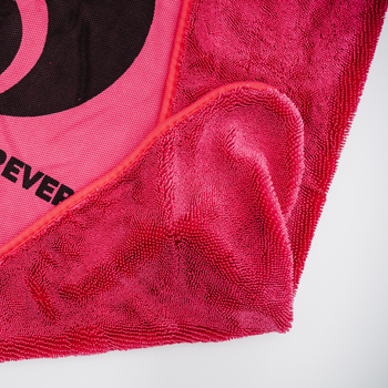 AMOS Powerfluff ultra nedvszívó mikroszálas törölköző, rózsaszín, 1000 GSM, 60x80 cm + AJÁNDÉK kesztyű