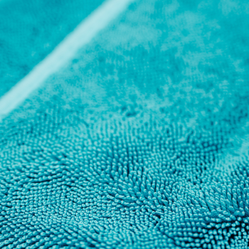 AMOS Powerfluff ultra nedvszívó mikroszálas törölköző, kék, 1000 GSM, 60x80 cm + AJÁNDÉK kesztyű