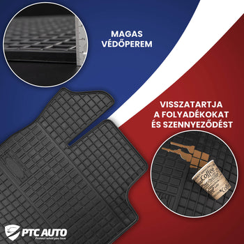 Gumiszőnyegek Mercedes Actros Mp3, gyártmány 2008 - 2012, truck karosszéria s kabin | ET0078MP3SCABIN