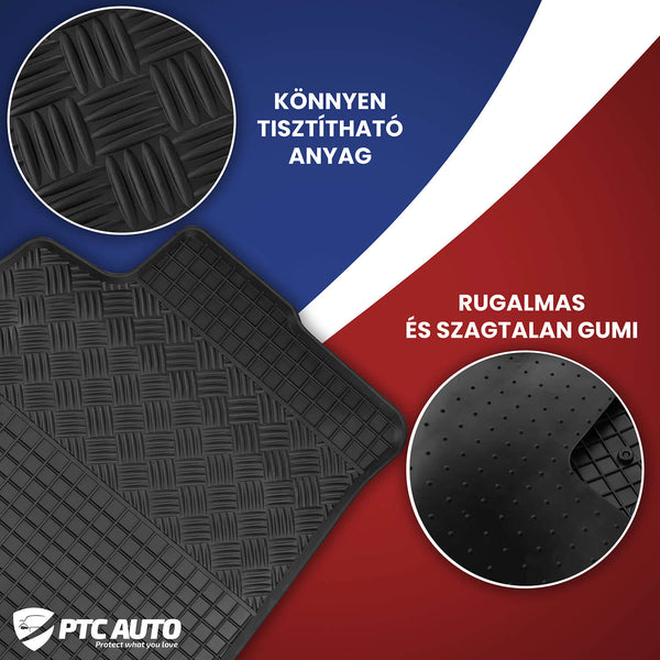 Gumiszőnyegek Ford Ranger, gyártmány 2012 - 11.2015, pickup karosszéria 2 üléses | 900958