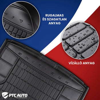 Csomagtértálca Mitsubishi Outlander III, suv karosszéria, gyártmány 09.2012 - 10.2021, 7 üléses, ledöntött 3. üléssor, opcionális rakodópolc nélkül | TM403192