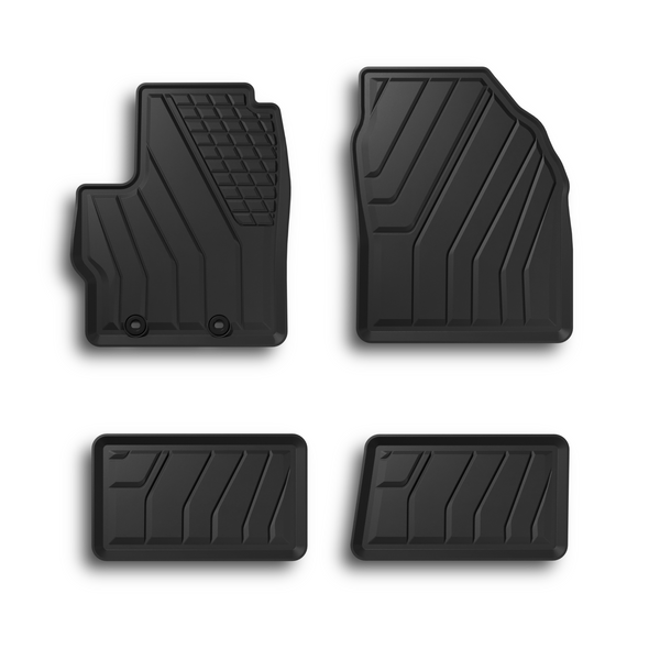 Hótálca gumiszőnyegek Toyota Yaris IV, gyártmány 09.2020 - jelen, ferdehátú karosszéria | AP1132