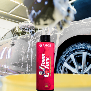 Nagyteljesítményű előtisztító hab (detailing) 500 ml - AMOS FoamFury