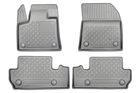 Hótálca gumiszőnyegek Peugeot 3008 II, gyártmány 11.2016 - jelen, suv karosszéria hibrid és hibrid4 kivitelhez nem, focal hi-fi rendszerrel | 603573