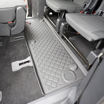 Hótálca gumiszőnyegek Volkswagen Caddy Maxi, gyártmány 11.2020 - jelen, van karosszéria 7 üléses, 3. üléssorhoz | 693891