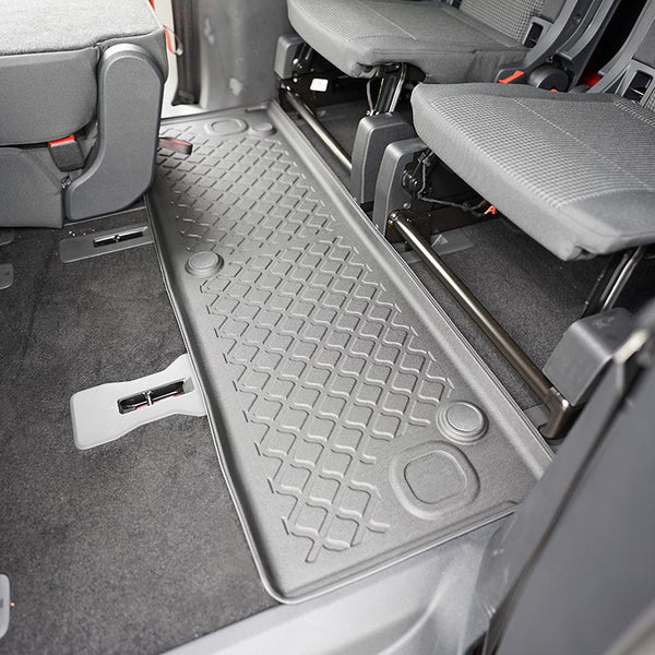 Hótálca gumiszőnyegek Volkswagen Caddy Maxi, gyártmány 11.2020 - jelen, van karosszéria 7 üléses, 3. üléssorhoz | 693891