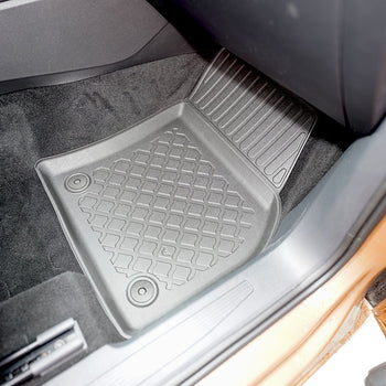 Hótálca gumiszőnyegek Volkswagen Caddy Cargo, gyártmány 11.2020 - jelen, van karosszéria 5-7 üléses, első autószőnyegek | 653886