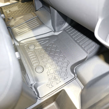 Hótálca gumiszőnyegek Ford Transit Custom, gyártmány 01.2013 - 06.2023, van karosszéria 2 üléses, automata sebességváltó | 653125