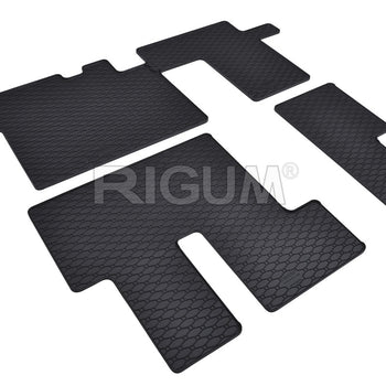 Gumiszőnyegek Hyundai Staria, gyártmány 2022 - jelen, van karosszéria 2. sor és 3. sor, 9 üléses | 905939