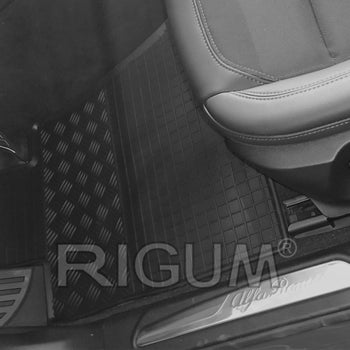 Gumiszőnyegek Alfa Romeo Giulia Facelift, gyártmány 2020 - jelen, szedán karosszéria 4x2, automata sebességváltó | 905083
