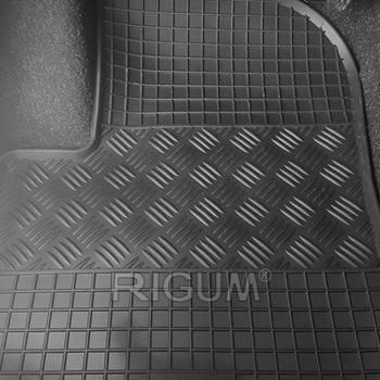 Gumiszőnyegek Fiat 500 Hybrid, gyártmány 02.2020 - jelen, ferdehátú karosszéria | 900675