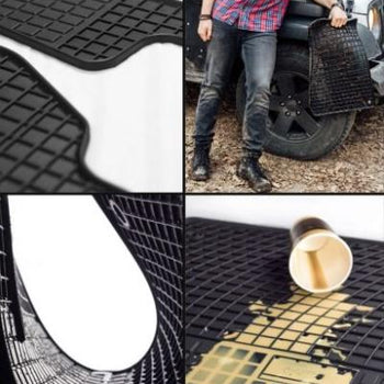 Gumiszőnyegek Hyundai Santa Fe IV Facelift, gyártmány 11.2020 - jelen, suv karosszéria | ET411142