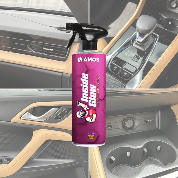 Beltéri autóápoló és tisztító 500 ml - Amos Inside Glow