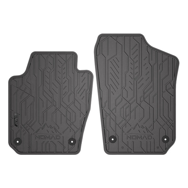 Első gumiszőnyegek Seat Ibiza IV, gyártmány 05.2008 - 05.2017, ferdehátú karosszéria (2 db.) | ND0404