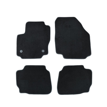 Szövetszőnyegek (fekete) Ford Kuga I, gyártmány 02.2008 - 01.2013, suv karosszéria | 1020454BLACK