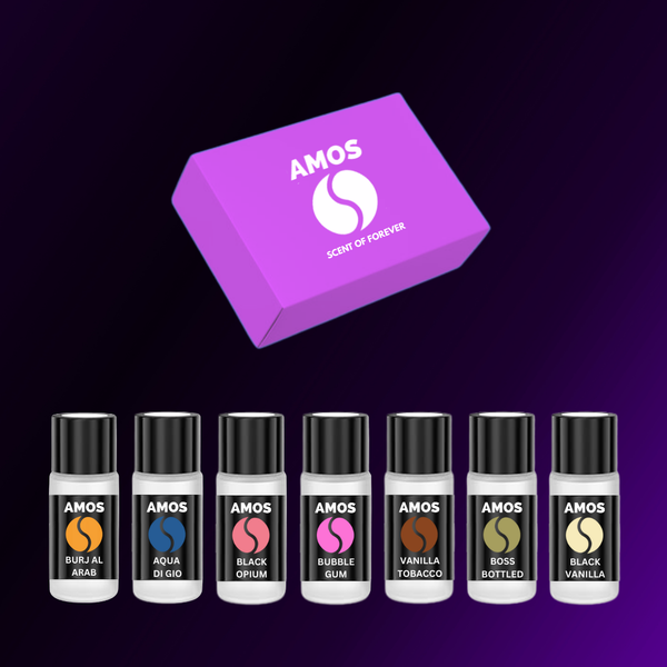 Amos Mini Purple - set 7 parfumuri de rezervă