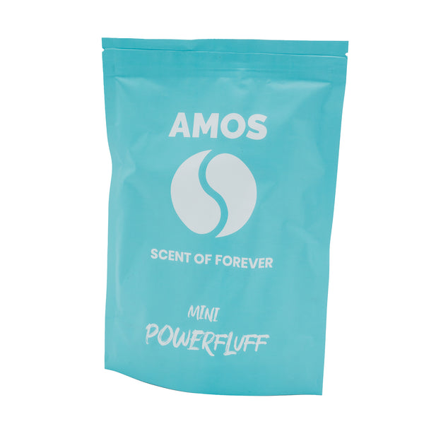 Set 3 lavete albastre microfibra AMOS Powerfluff Mini 250 GSM 40*40cm