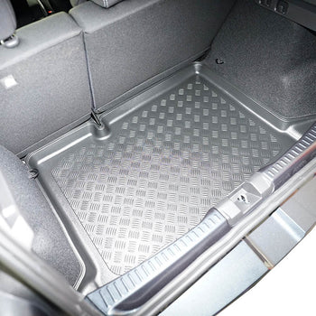 Csomagtértálcák Dacia Sandero Stepway III , karosszéria ferdehátú, gyártmány 2021.01 - jelen, alsó csomagtér #2 (állítható csomagtérhez NEM kompatibilis)