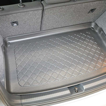 Csomagtértálcák Volkswagen Polo VI, karosszéria ferdehátú, gyártmány 2017.10 - jelen, felső csomagtér #1