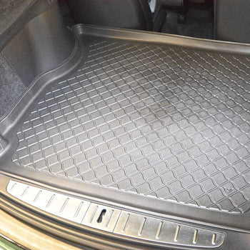 Csomagtértálcák Tesla Model X, karosszéria suv, gyártmány 2016.10 - jelen, felső csomagtér #1