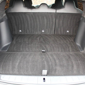 Csomagtértálcák Tesla Model X, karosszéria suv, gyártmány 2016.10 - jelen, felső csomagtér #1