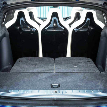 Csomagtértálcák Tesla Model X, karosszéria suv, gyártmány 2016.10 - jelen, felső csomagtér #1