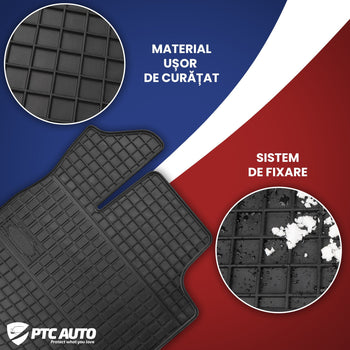 Gumiszőnyegek Ssang Yong Rexton W IV gyártmány 2017.11 - jelen, karosszéria suv - 7