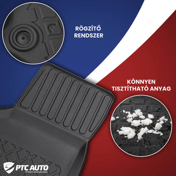 Hótálca Gumiszőnyegek Seat Leon III 5F gyártmány 2012.11 - 2020.02, karosszéria ferdehátú #3