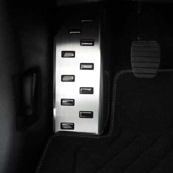 Rozsdamentes acél lábtámasz védők BMW 3-as sorozat E46, gyártmány 1998 - 2005.08, kombi karosszéria #1